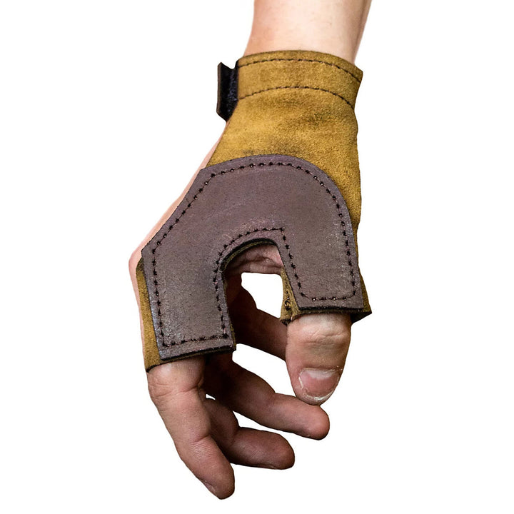 WorldNorse Mittelalterlicher Recurve Guard Bogenschießhandschuh