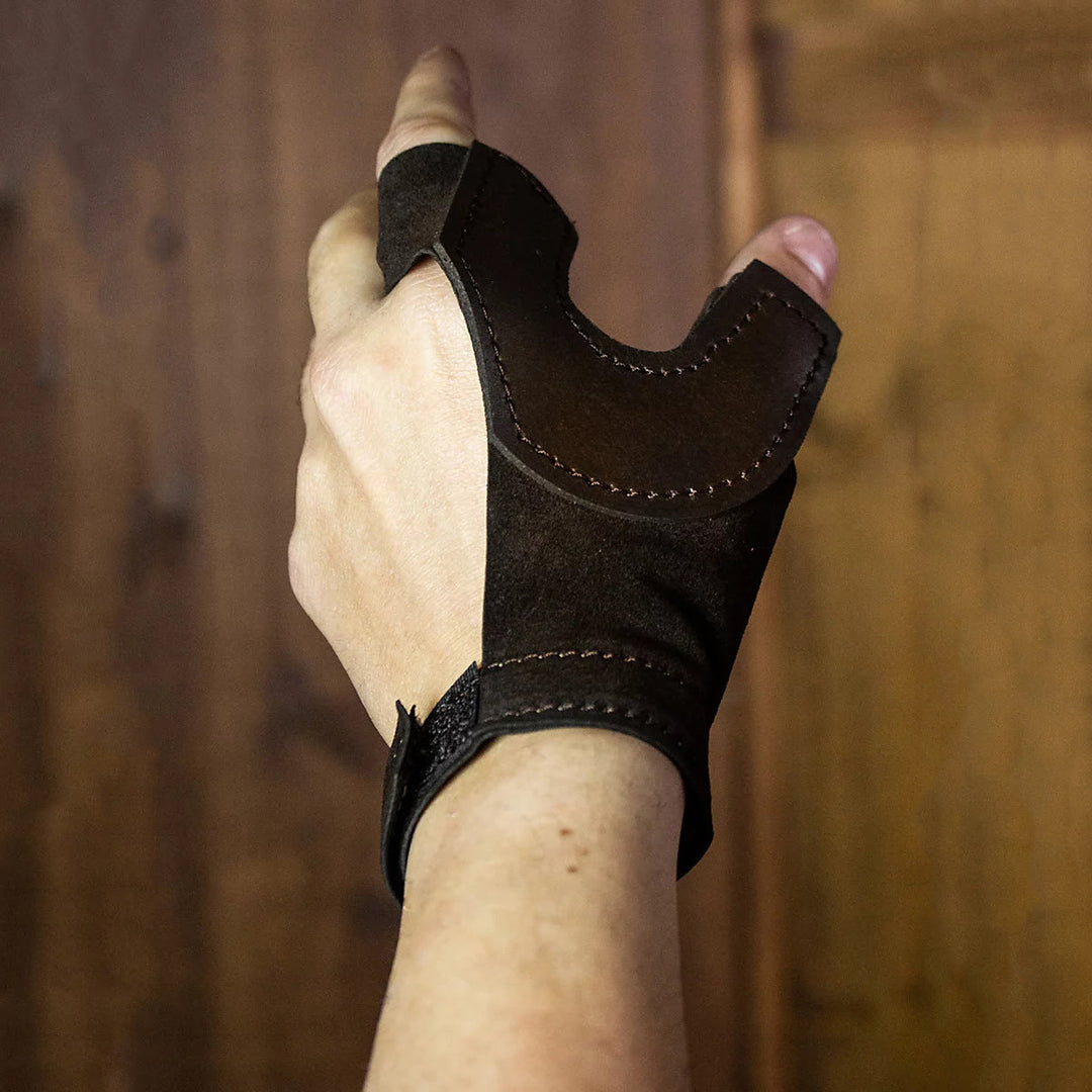 WorldNorse Mittelalterlicher Recurve Guard Bogenschießhandschuh