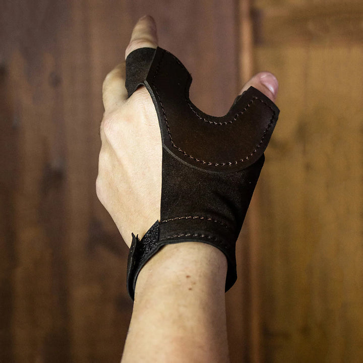 WorldNorse Mittelalterlicher Recurve Guard Bogenschießhandschuh