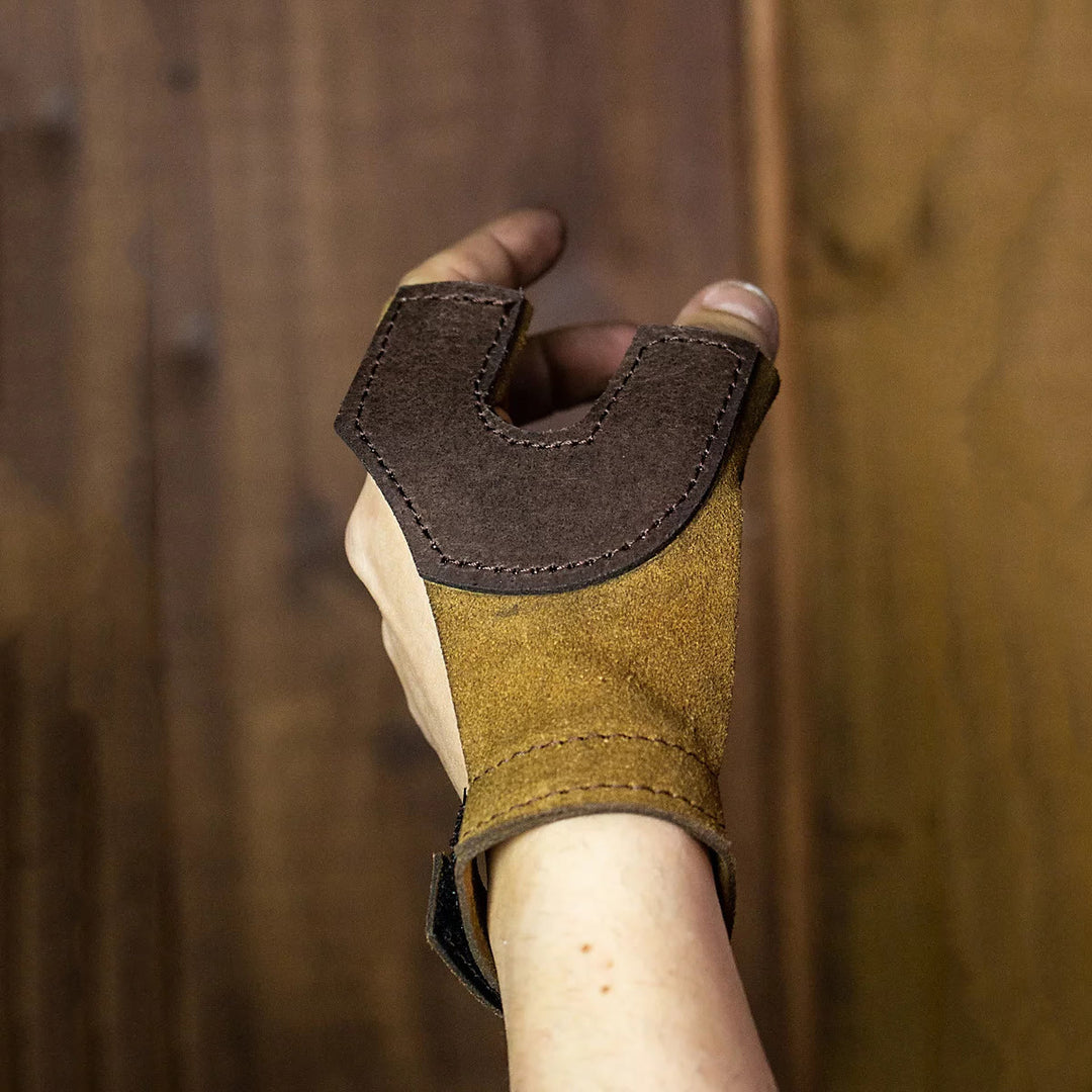 WorldNorse Mittelalterlicher Recurve Guard Bogenschießhandschuh