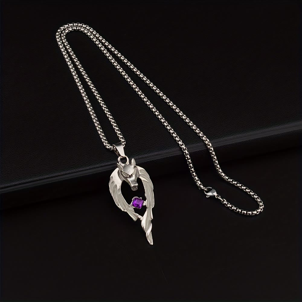 WorldNorse Nachtlicht Wolf Halskette