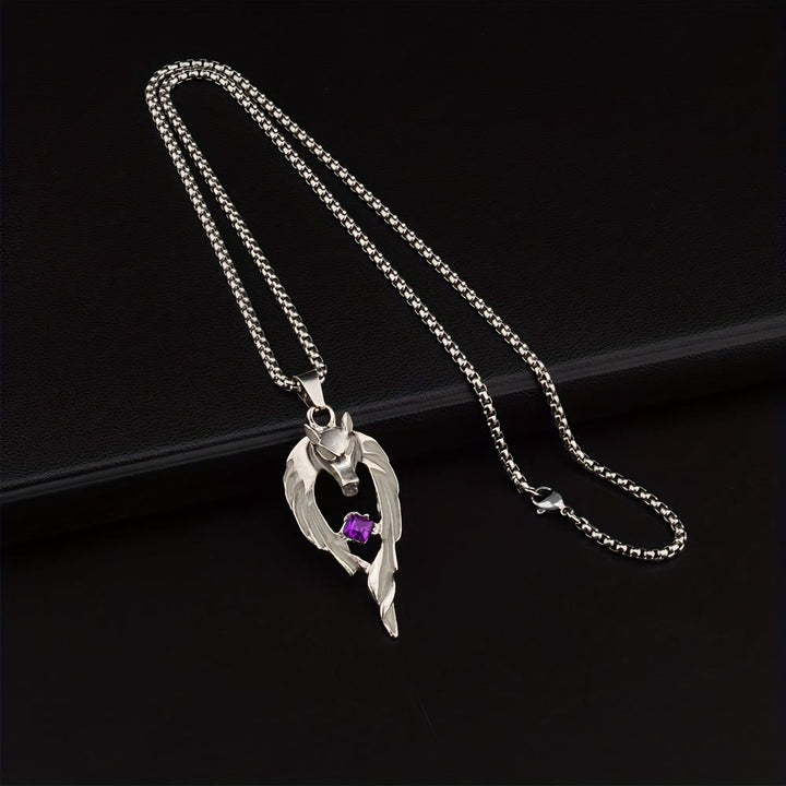 WorldNorse Nachtlicht Wolf Halskette