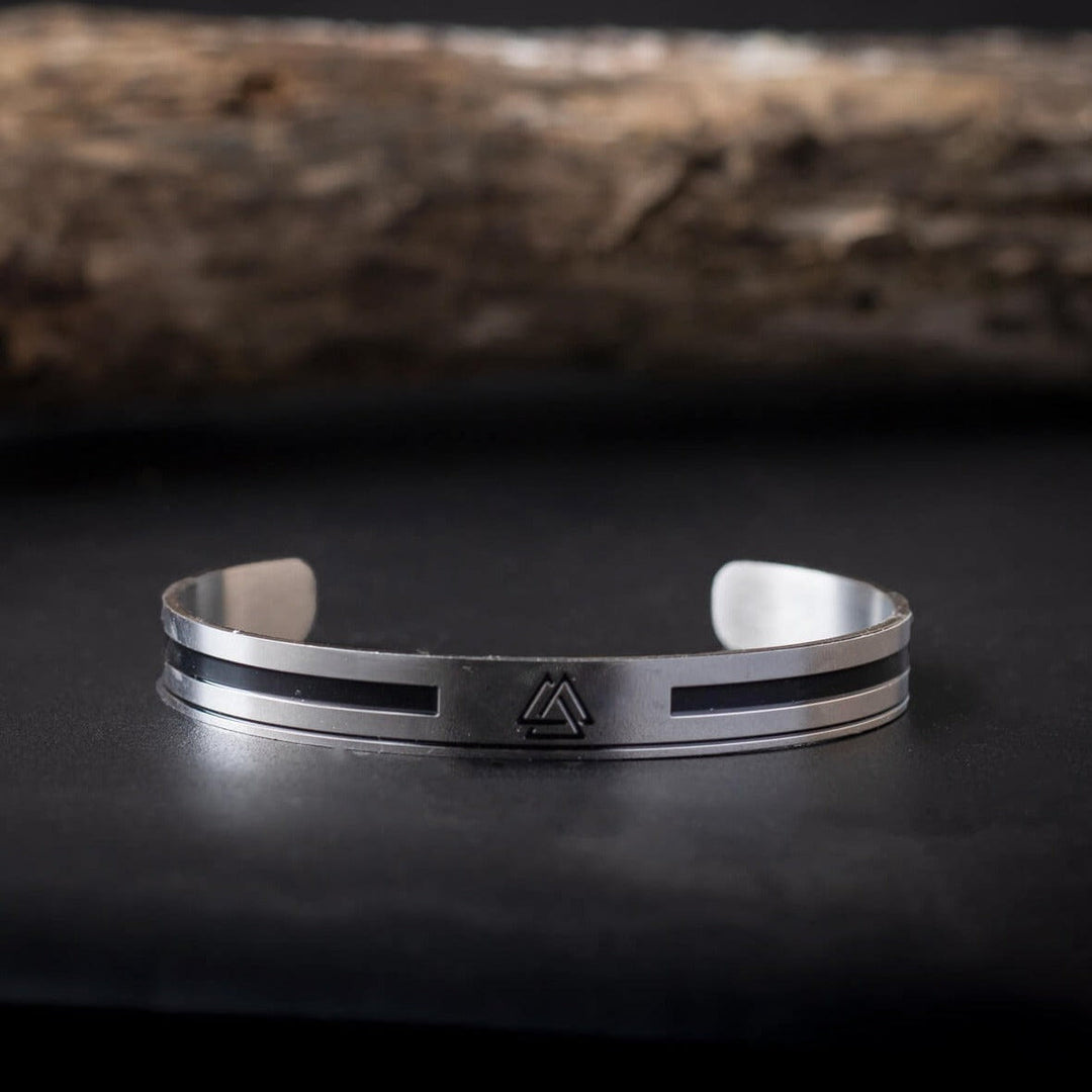 WorldNorse Odins Dreieck Valknut -Armband