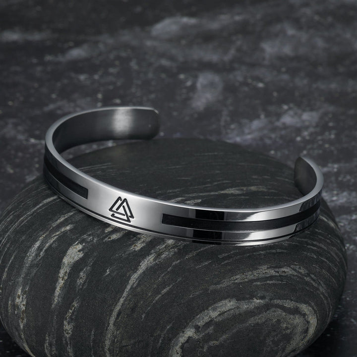WorldNorse Odins Dreieck Valknut -Armband