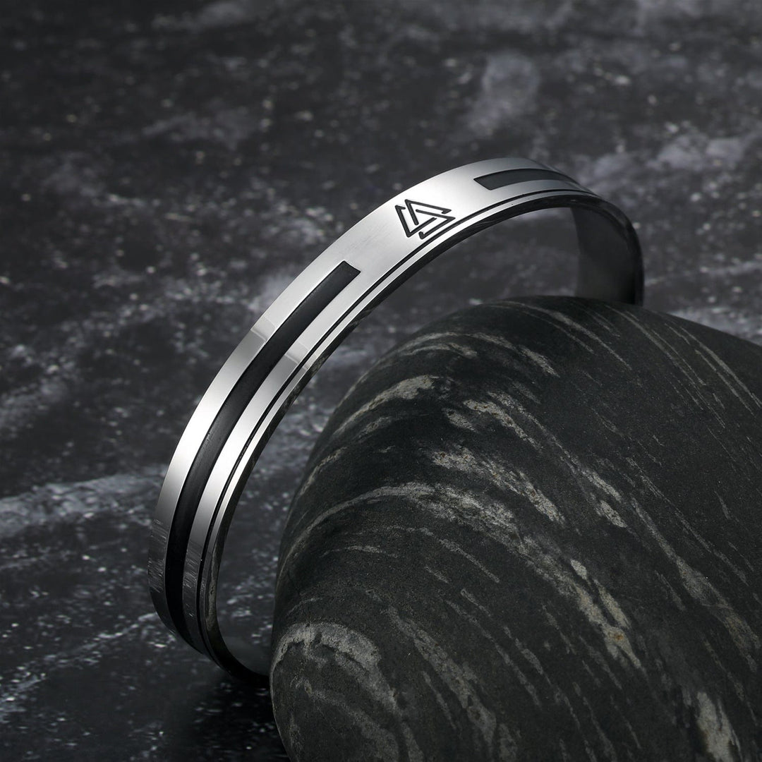 WorldNorse Odins Dreieck Valknut -Armband