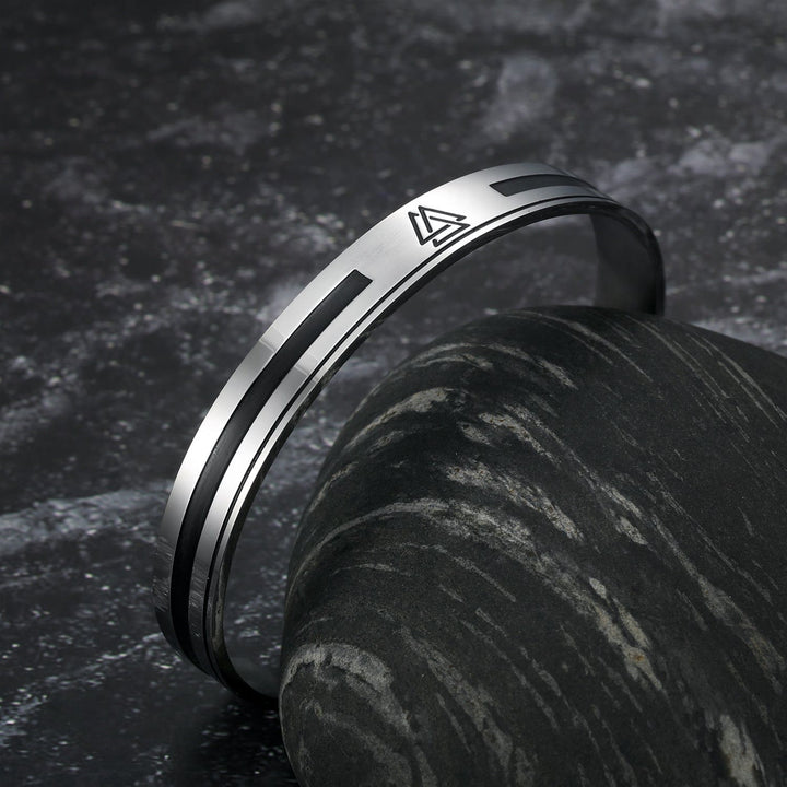 WorldNorse Odins Dreieck Valknut -Armband