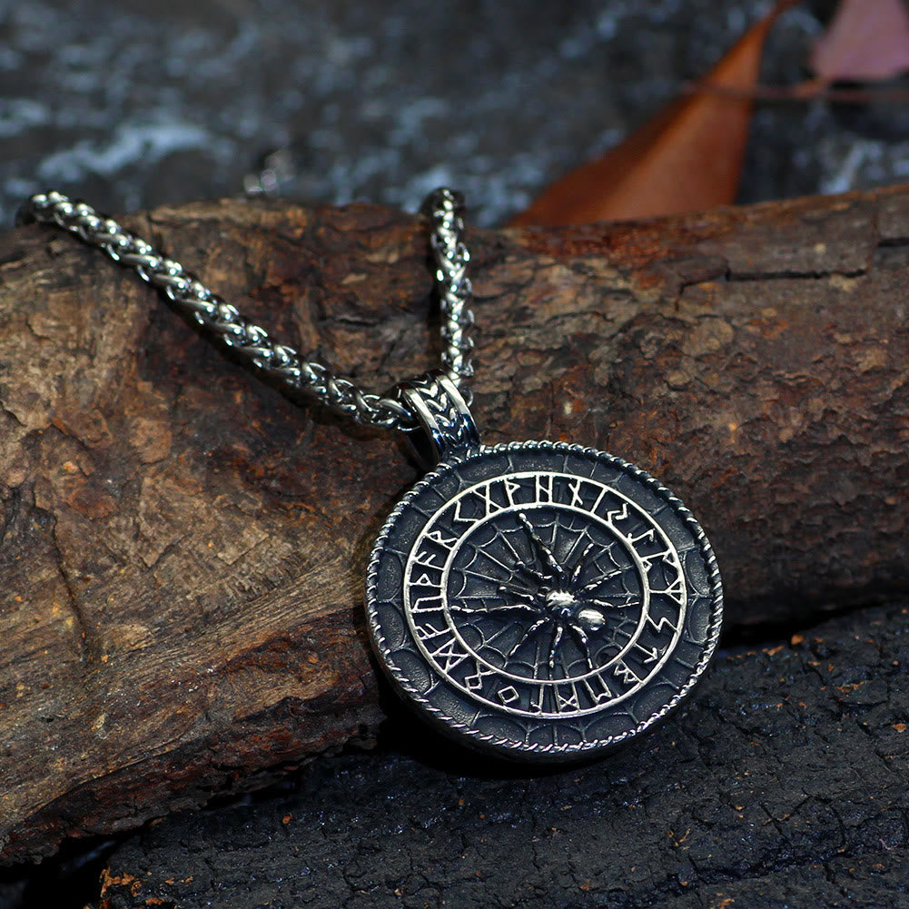 WorldNorse Viking Rune Spinnenhalskette