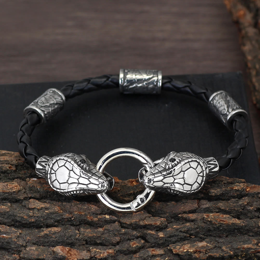 WorldNordisches Wikinger-Schlangenwächterarmband