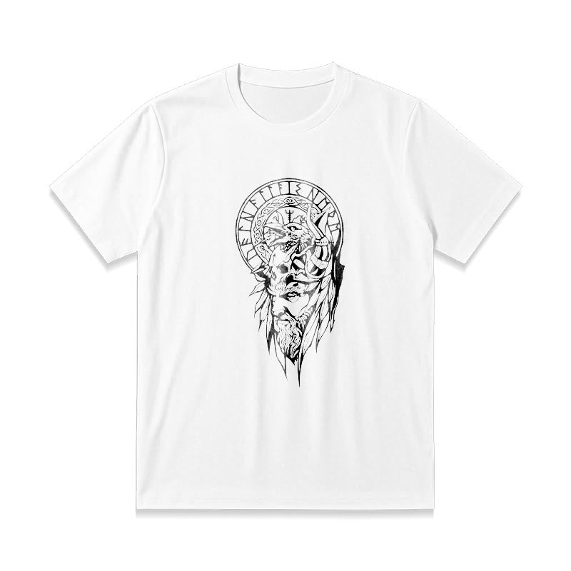 WorldNorse Vegvisir Wolve Keltisches T-Shirt