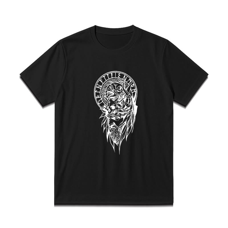 WorldNorse Vegvisir Wolve Keltisches T-Shirt
