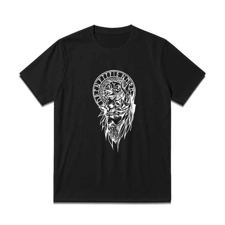 WorldNorse Vegvisir Wolve Keltisches T-Shirt