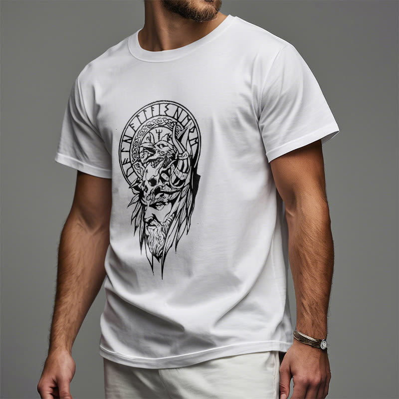 WorldNorse Vegvisir Wolve Keltisches T-Shirt