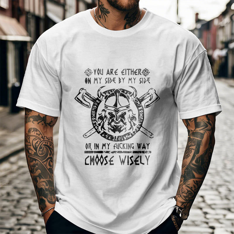 WorldNorse Vikings Rune Odin Symbol Axt T-shirt