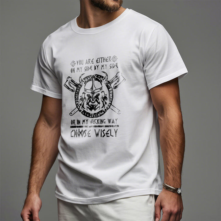 WorldNorse Vikings Rune Odin Symbol Axt T-shirt