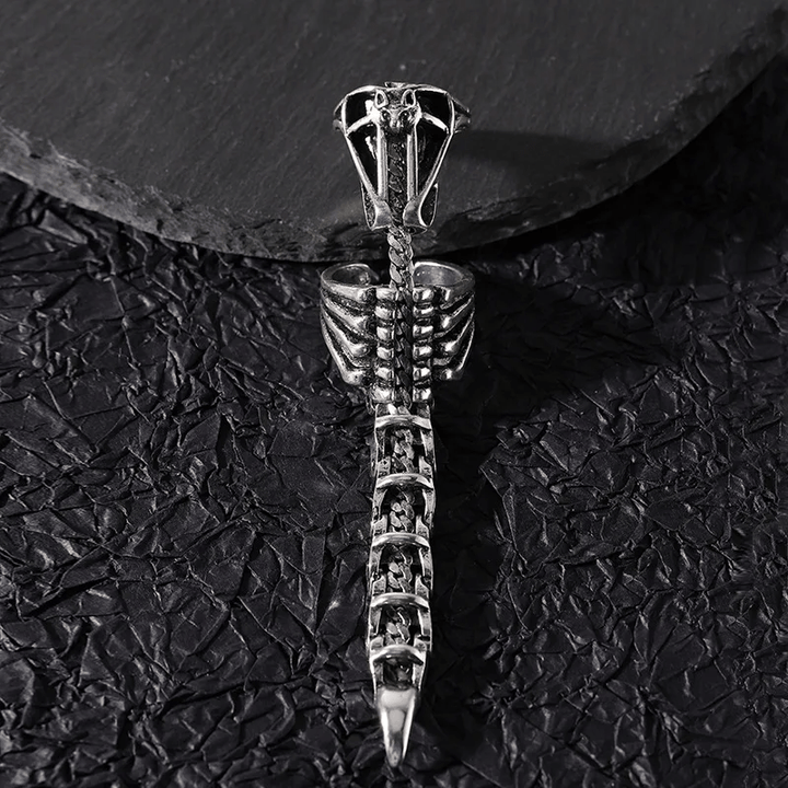 WorldNorse Gothic Skorpionschwanz verstellbarer Ring