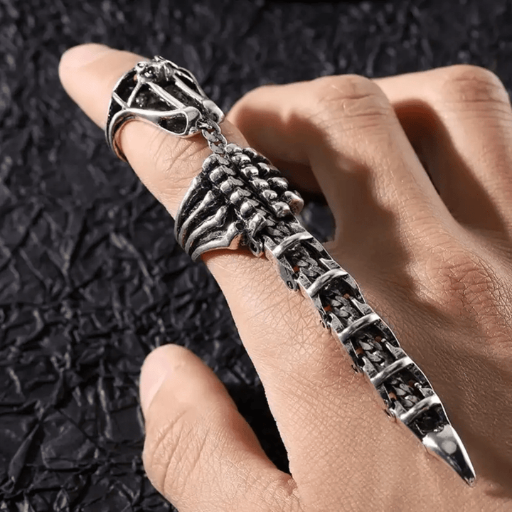 WorldNorse Gothic Skorpionschwanz verstellbarer Ring