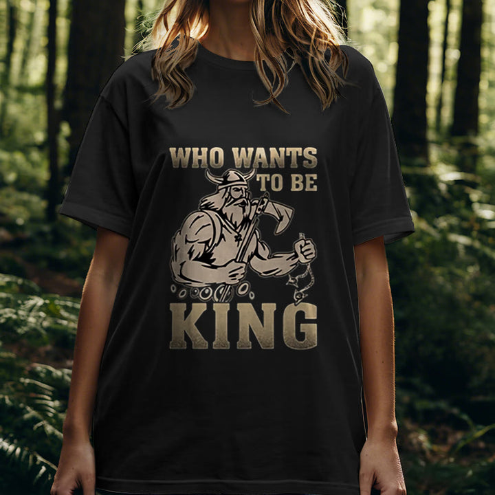 WorldNorse Wikinger König der Krieger T-Shirt