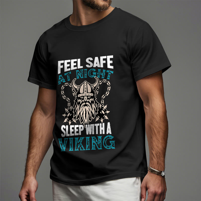 WorldNorse Fühlen Sie sich nachts sicher T-Shirt