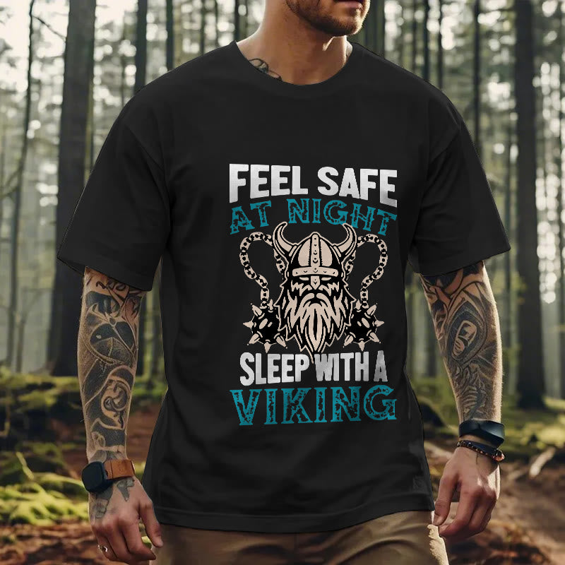 WorldNorse Fühlen Sie sich nachts sicher T-Shirt
