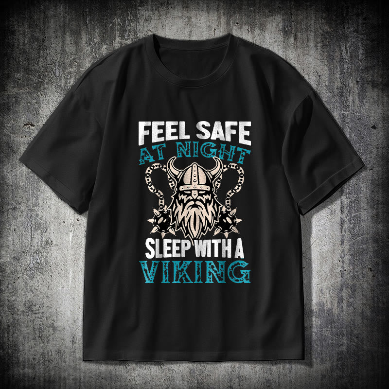 WorldNorse Fühlen Sie sich nachts sicher T-Shirt