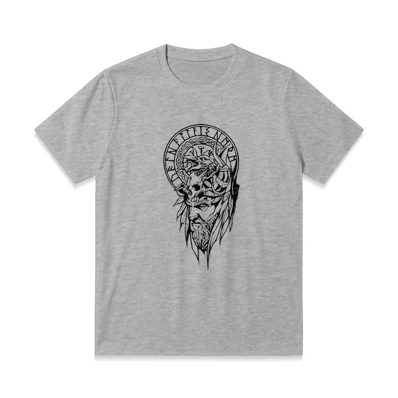 WorldNorse Vegvisir Wolve Keltisches T-Shirt