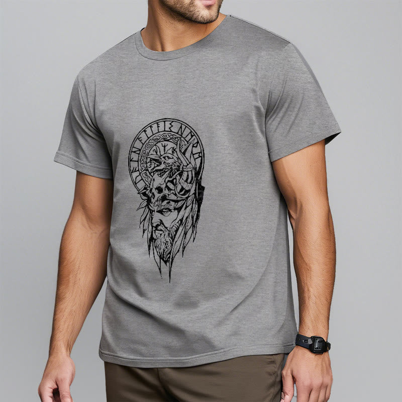 WorldNorse Vegvisir Wolve Keltisches T-Shirt
