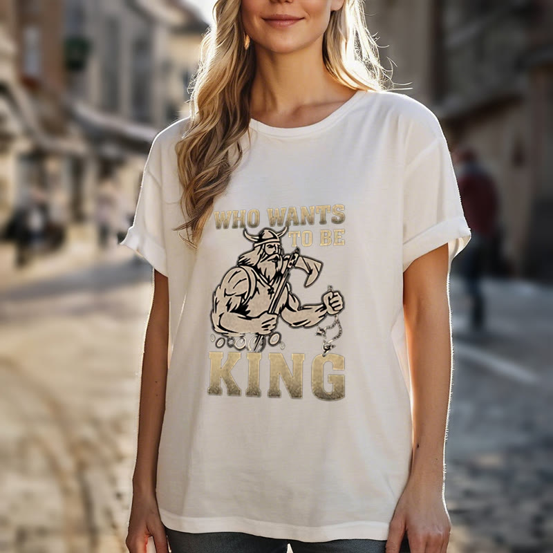 WorldNorse Wikinger König der Krieger T-Shirt