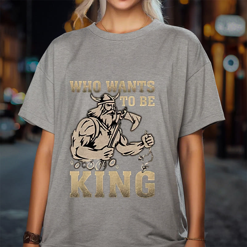 WorldNorse Wikinger König der Krieger T-Shirt