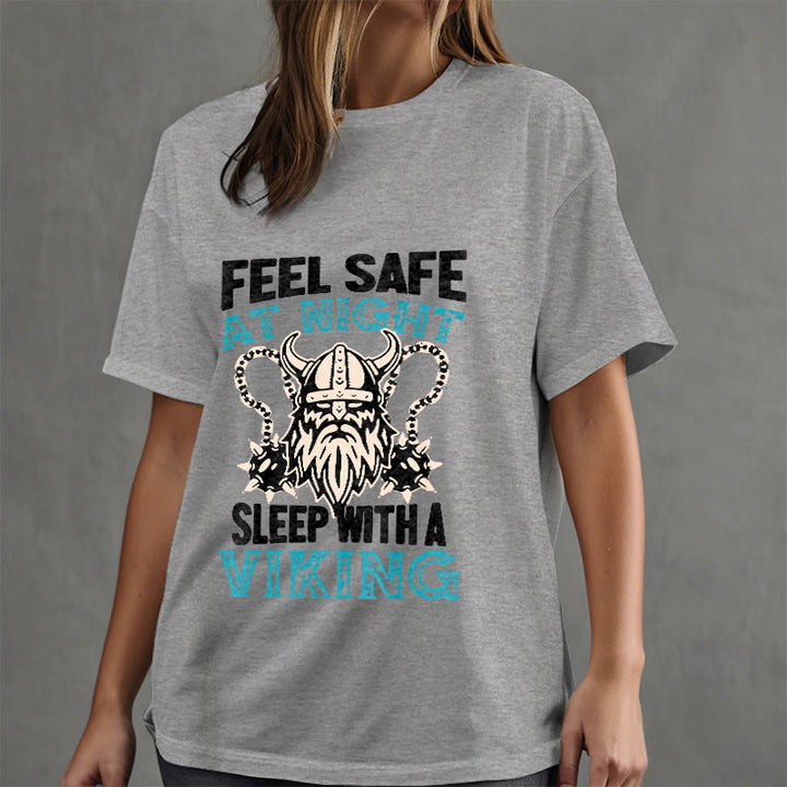 WorldNorse Fühlen Sie sich nachts sicher T-Shirt
