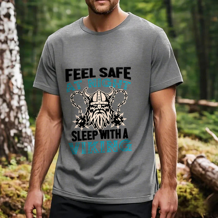 WorldNorse Fühlen Sie sich nachts sicher T-Shirt