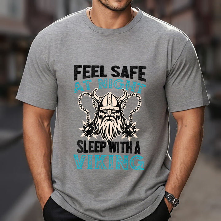 WorldNorse Fühlen Sie sich nachts sicher T-Shirt