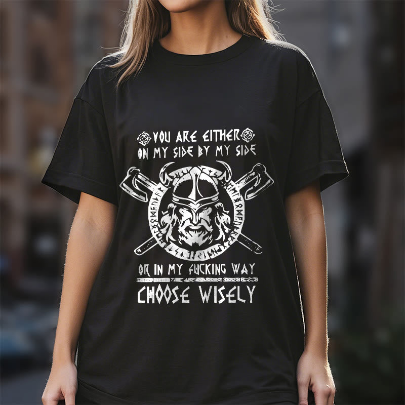 WorldNorse Vikings Rune Odin Symbol Axt T-shirt