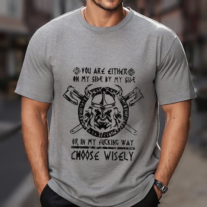WorldNorse Vikings Rune Odin Symbol Axt T-shirt