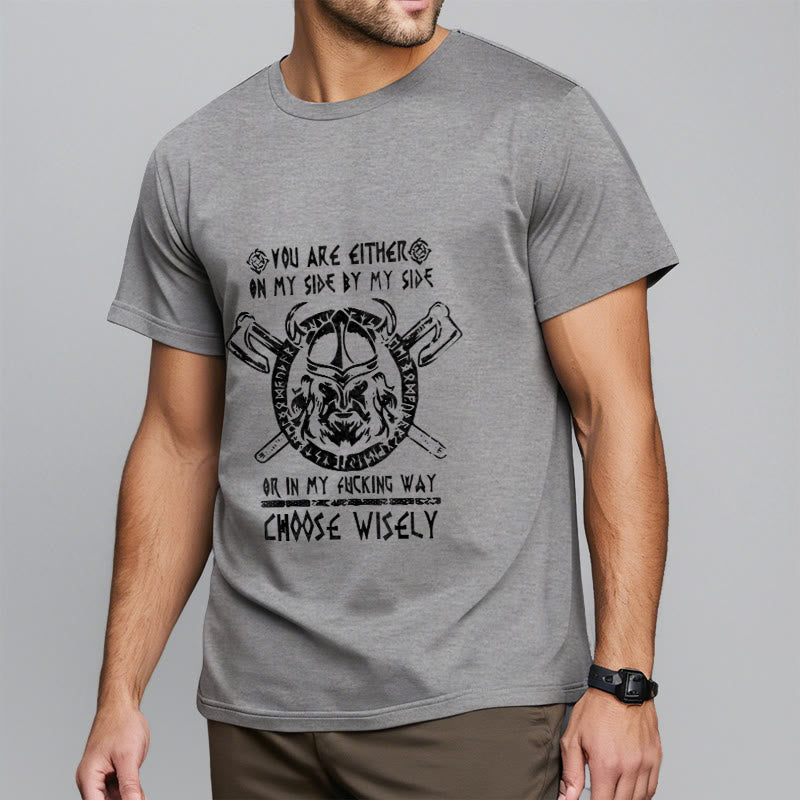 WorldNorse Vikings Rune Odin Symbol Axt T-shirt