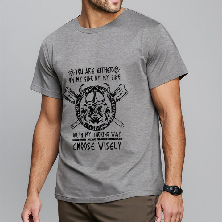 WorldNorse Vikings Rune Odin Symbol Axt T-shirt