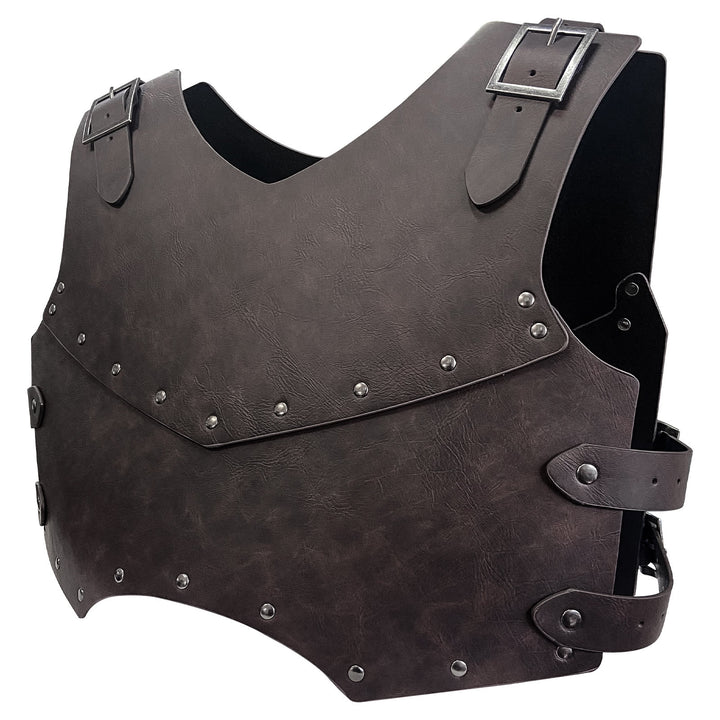 WorldNorse Retro Söldnerritter Brustpanzer aus Leder