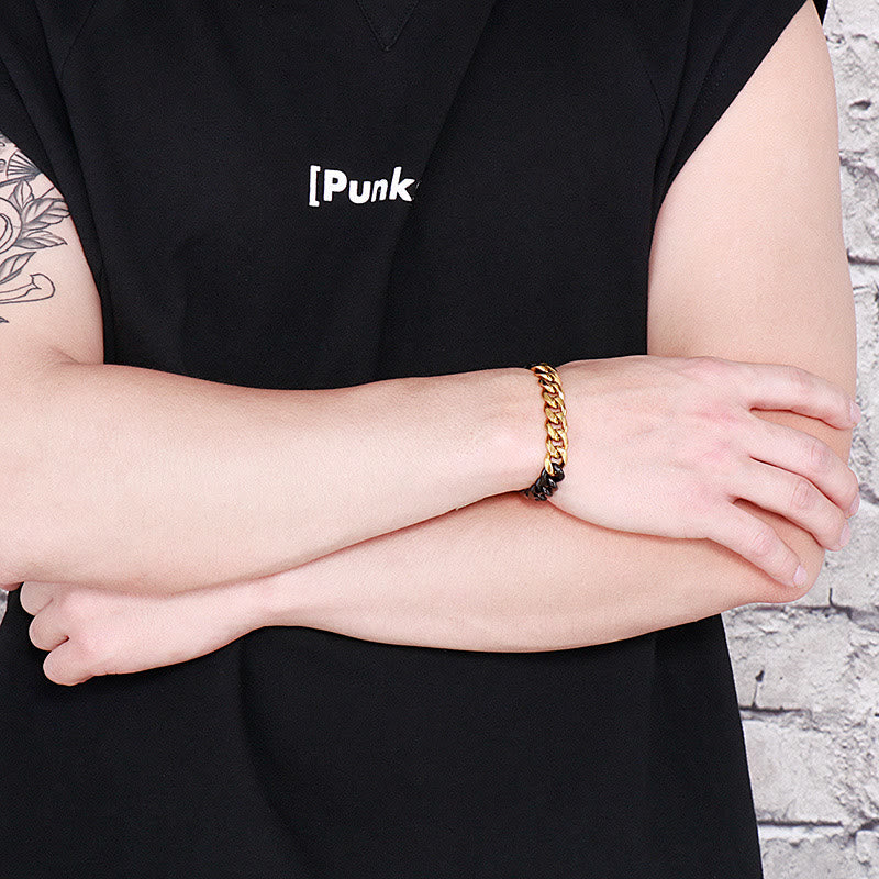 WorldNorse Klassisches Kettenarmband in verschiedenen Farben