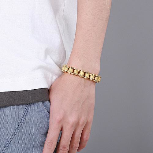 WorldNorse – Massives Armband mit Motorradkette