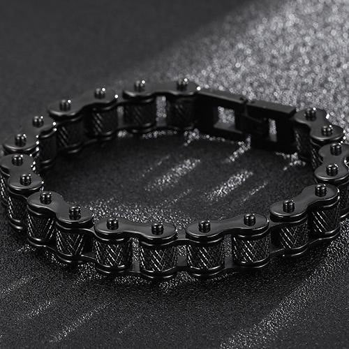 WorldNorse – Massives Armband mit Motorradkette