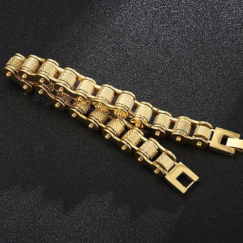 WorldNorse – Massives Armband mit Motorradkette