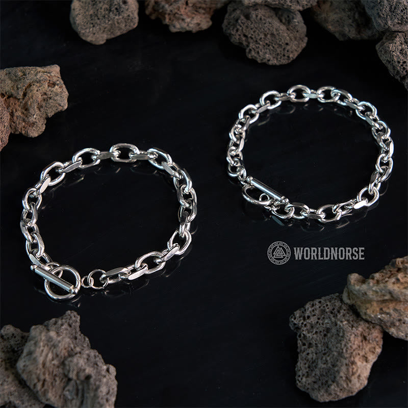 WorldNorse Flachwinkel-Armband mit Ein-Wort-Schnalle