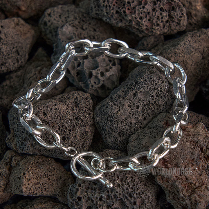 WorldNorse Flachwinkel-Armband mit Ein-Wort-Schnalle