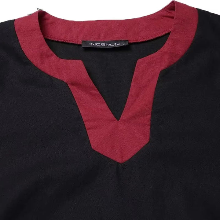 WorldNorse Mittelalterliches Wikinger-Keltiker-Tunika-Kostümhemd