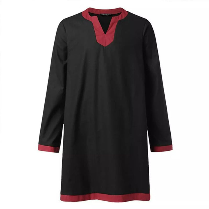 WorldNorse Mittelalterliches Wikinger-Keltiker-Tunika-Kostümhemd