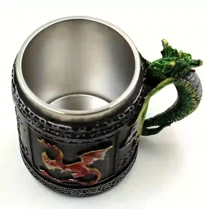 WorldNorse Mythischer Doppeldrache Tasse