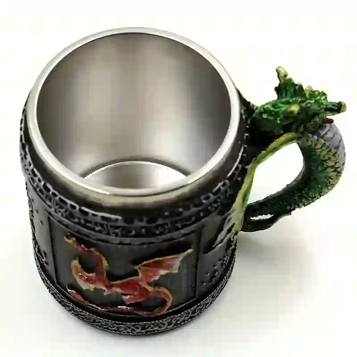 WorldNorse Mythischer Doppeldrache Tasse