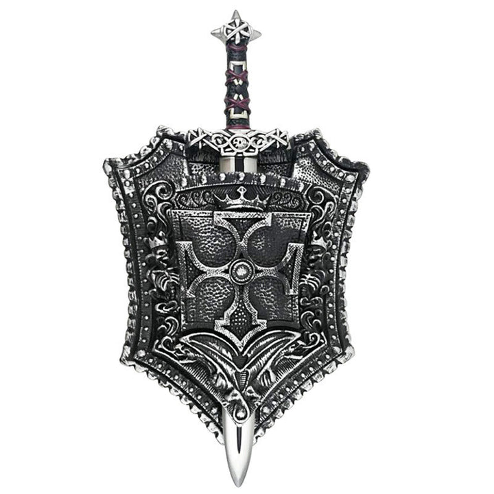 WorldNorse Crusader Schwert Schild Waffe Requisite