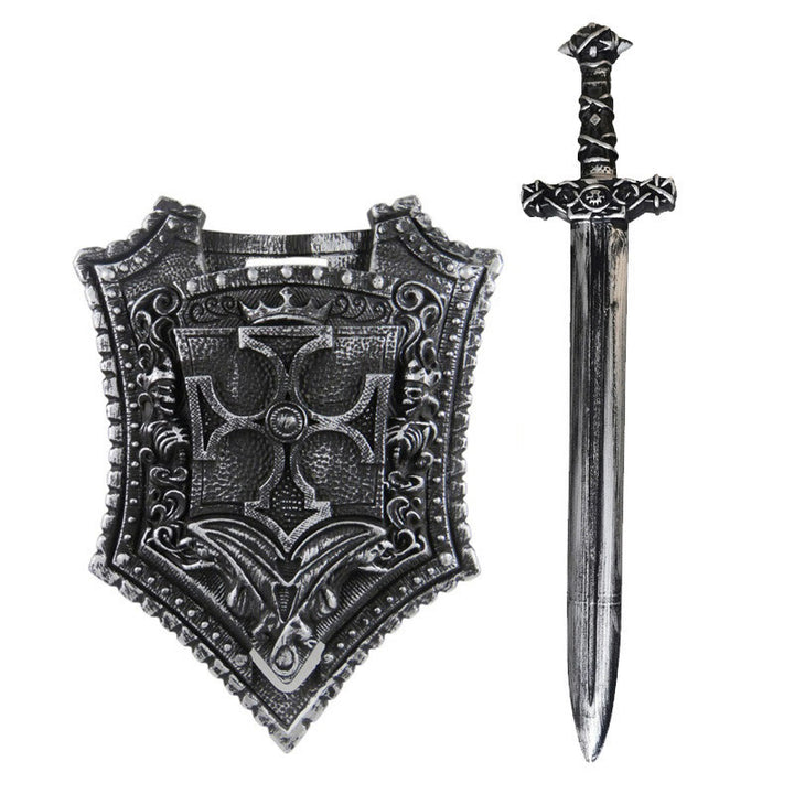 WorldNorse Crusader Schwert Schild Waffe Requisite