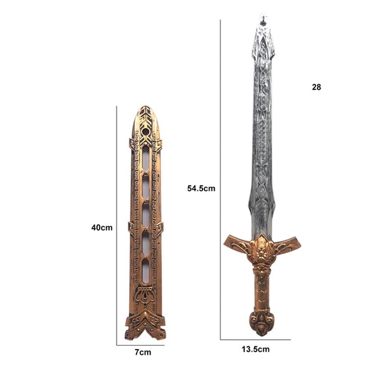 WorldNorse Warrior Rüstung Schild Schwert Maske Waffe