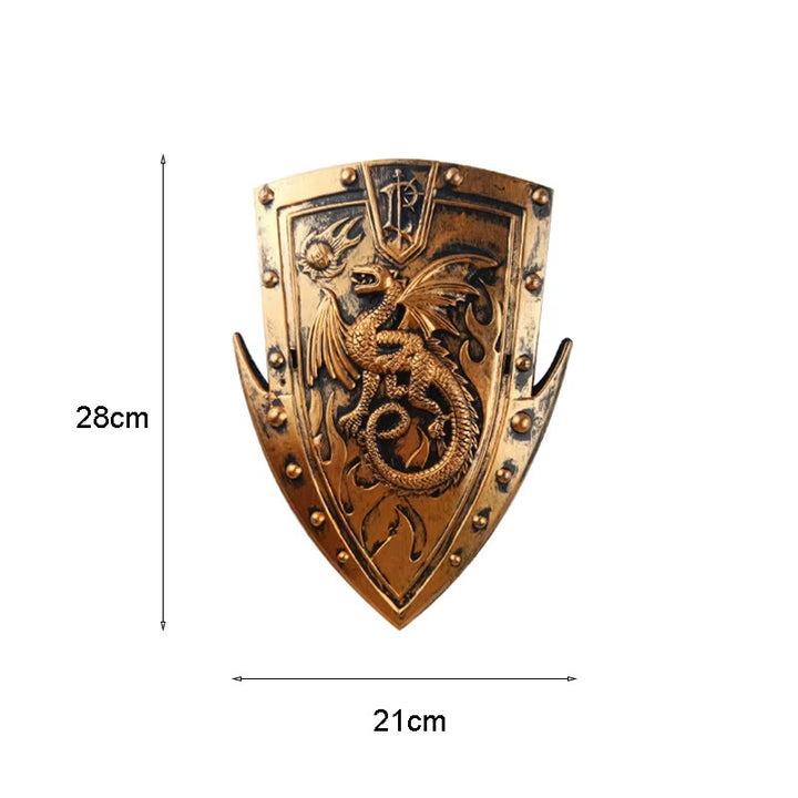 WorldNorse Warrior Rüstung Schild Schwert Maske Waffe